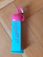 Pez pink flamingo - pez candy holder - there are two types, one light blue and one pink