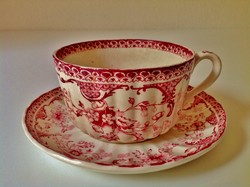 Large adderleys earthenware cup - spring