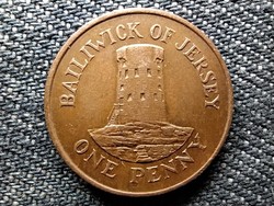 Jersey II. Erzsébet Le Hocq torony 1 penny 1985 (id49032)