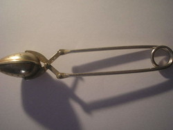 N44 old Russian marked spring tea or spice spoon for sale in good condition