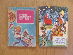 Úttörő zsebkönyv 1974-1975 // 1975-1976