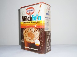 Retro kakaó italpor kakaó por papír doboz - Dr. Oetker Milchfein - 1980-as évekből