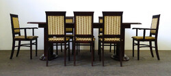1D841 Ebédlőgarnitúra hatalmas 3 méteres ebédlőasztallal 8 darab székkel