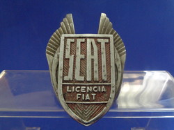 Logó embléma a SEAT 1400 1953-60-ig vintage FIAT licencéhez