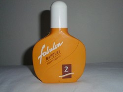 Retro fabulon suntan oil plastic bottle - from 1989-1990s