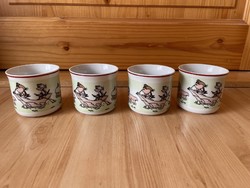 Zsolnay vízipók bögre csésze pohár retro modern