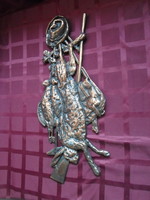 The hunter's hanger - red copper wall decoration