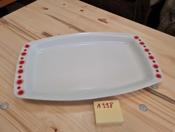 Alföldi Centrum varia / covid mintás süteményes tál 32x19,5 cm A998