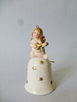 Old ceramic angel bell