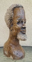 Kő szobor ember fej