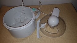 Small household ice cream maker - without a small bowl.
