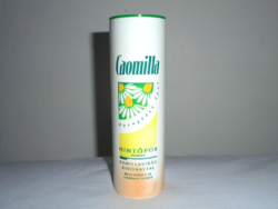 Retro műanyag flakon - Caomilla hintőpor - Caola gyártó - 1990-es évekből