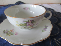 Antique haas & czjzek, 2 h&c teas, or a long chocolate coffee cup