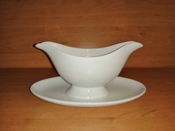 Old granite sauce bowl 19 cm long (n)