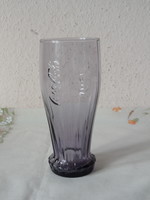 Coca cola üveg pohár ( 3 dl-es, lila )