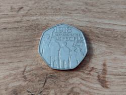 English 50 pence - 