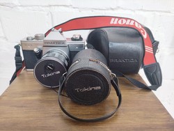 Praktica camera and tokina lens