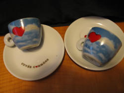 Collectors, barista sivecskés, lamb cloud mocha cup pair 0.6 dl mf design