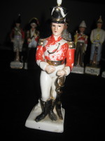 Porcelain soldier for sale! Its size is about 19 cm, slightly worn