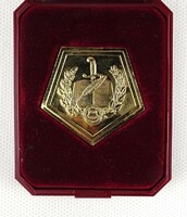 1K131 50 years of the financial and accounting service of the Ministry of National Defense 2001 metal commemorative medal