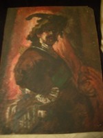 These 10 Rembrandt self-portraits are vivid. Oil painting 46x34cm