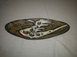 Gorka Lívia ceramic plate oval