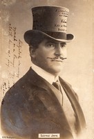 Szirmai Imre képeslap 1902