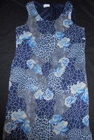 Plus size blue floral Gerry Weber dress! L-xl