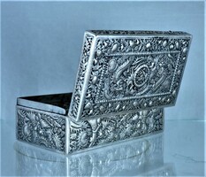 Great, antique silver box, Russian, ca. 1840!!!