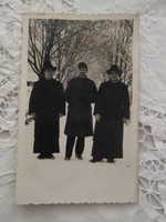 Antik fotólap, katona, téli fotó kb. 30-as évek körüli