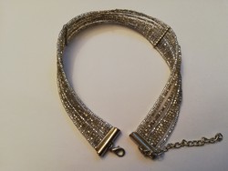 Gyöngy nyakpánt 32-40 cm állítható
