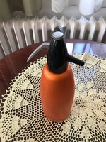 Orange yellow retro soda bottle. In good condition.