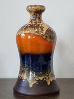 Dekoratív Dümler & Breiden fat lava kerámia váza - '60-as évek