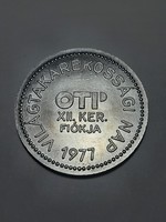 Magyar KARAVÁN Camping Club OTP  XII FIÓKJA 1977  Világtakarékossági Nap emlékérem