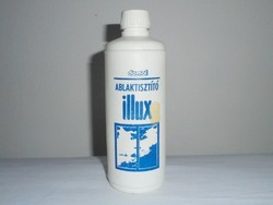 Retro Domal illux ablaktisztító műanyag flakon - VEB Domal NDK - Konsumex Délker - 1980-as évekből