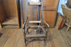 Antik Neobarokk karfás szék