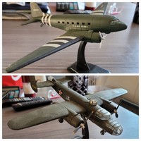 Military airplane models. 2 pcs.
