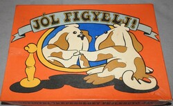 Jól figyelj társasjáték . retro