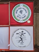Hollóházi sport porcelán relikviák (Tenisz)