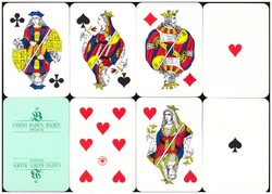 Francia sorozatjelű kártya Genovai kártyakép ASS Germany Bontatlan