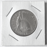 USA modern megemlékező fél dolláros UNC tokban