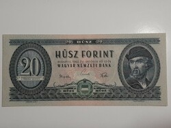 20 Forintos bankjegy 1962 UNC Gyönyörű ritka szép darab !