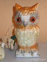 Retro owl mood lamp