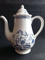 Kék hagymás, angol Royal tudor teás kancsó