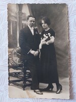 Old wedding photo studio photo