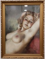Exkluzív Fried Pál festmény 70x50cm