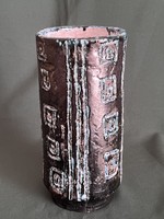 Retro Lehoczkyné ceramic vase 25 cm