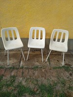 3 db retro desing mid-century székek
