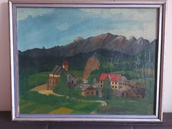Signed painting 182