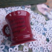Mozart porcelain mug